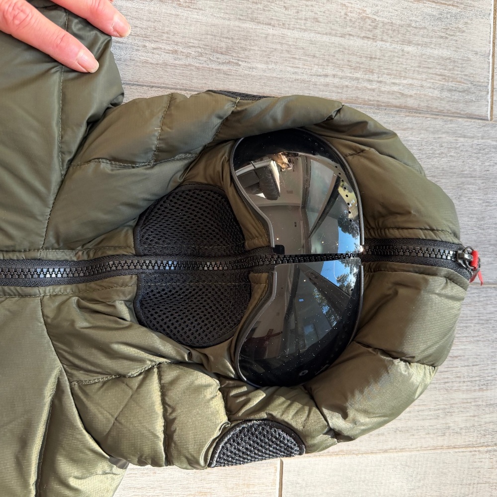A1 Boys Olive Green Goggle Jacket Size 8Y